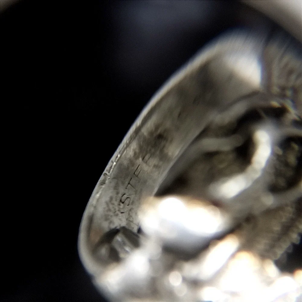 Sterling vtg heavy